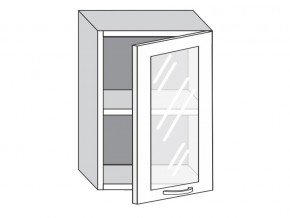 1.50.3 Шкаф настенный (h=720) на 500мм с 1-ой стекл. дверцей в Богдановиче - bogdanovich.magazinmebel.ru | фото
