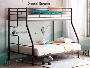 Двухъярусная кровать Гранада-3 140 коричневый в Богдановиче - bogdanovich.magazinmebel.ru | фото
