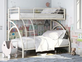 Двухъярусная кровать Виньола 2 слоновая кость в Богдановиче - bogdanovich.magazinmebel.ru | фото