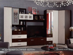 Гостиная Белла венге с угловым шкафом в Богдановиче - bogdanovich.magazinmebel.ru | фото