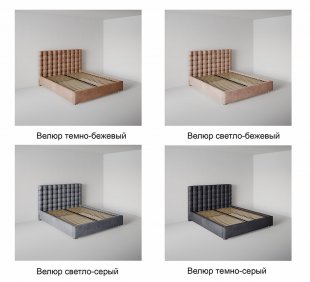 Кровать Венеция 1.6 м с ортопедическим основанием в Богдановиче - bogdanovich.magazinmebel.ru | фото - изображение 6