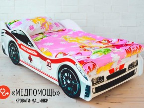 Кровать детская машина Медпомощь в Богдановиче - bogdanovich.magazinmebel.ru | фото