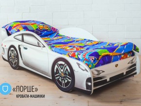 Кровать детская машинка Порше в Богдановиче - bogdanovich.magazinmebel.ru | фото - изображение 1