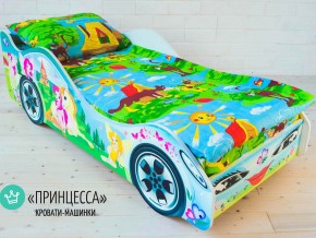 Кровать детская машинка Принцесса в Богдановиче - bogdanovich.magazinmebel.ru | фото - изображение 1