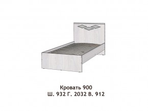 Кровать Диана 900 в Богдановиче - bogdanovich.magazinmebel.ru | фото - изображение 2