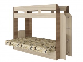 Кровать двухъярусная Карамель 75 шимо ткань савана в Богдановиче - bogdanovich.magazinmebel.ru | фото - изображение 2