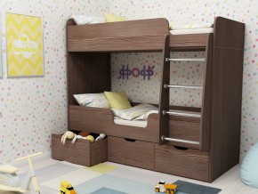 Кровать двухъярусная Малыш двойняшка бодега в Богдановиче - bogdanovich.magazinmebel.ru | фото