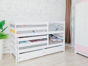 Кровать из массива с выдвижным спальным местом Матрешка Эко в Богдановиче - bogdanovich.magazinmebel.ru | фото - изображение 1